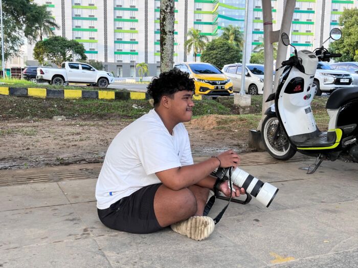 Ragil, Fotografer Lepas yang Mengabadikan Momen Lari Warga Samarinda