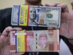 Mata uang Dolar dan Rupiah. Foto: ANTARA/Dhemas Reviyanto/sgd