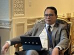 Rabu (24/9/2025), New York, Amerika Serikat, Tri Tharyat, yang menjabat sebagai Direktur Kerja Sama Multilateral di Kementerian Luar Negeri, sedang memberikan pengarahan kepada media. Foto: ANTARA/Kuntum Riswan