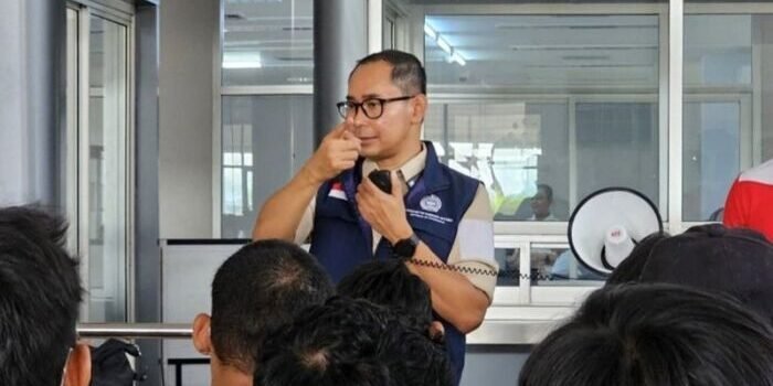 Kementerian Luar Negeri dengan Tim Perlindungan Warga Negara Indonesia (PWNI) bekerja dengan KBRI Bangkok dan Yangon telah berhasil mengevakuasi 169 WNI dari Myawaddy, Myanmar. Foto: ANTARA/HO-Kemlu RI/am