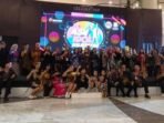 ASN Idol dan Flashmob 2025 berlangsung di Atrium Pentacity Balikpapan, pada Sabtu (11/10/2025). Foto: BorneoFlash/Niken Sulastri