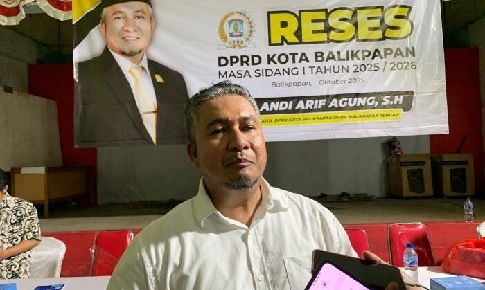 Anggota DPRD Kota Balikpapan, Andi Arif Agung. Foto: BorneoFlash/Ardian