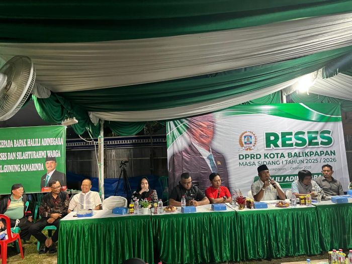 Reses Halili Adinegara Tuntaskan Persoalan Air Keruh Warga RT 28 Gunung Samarinda 