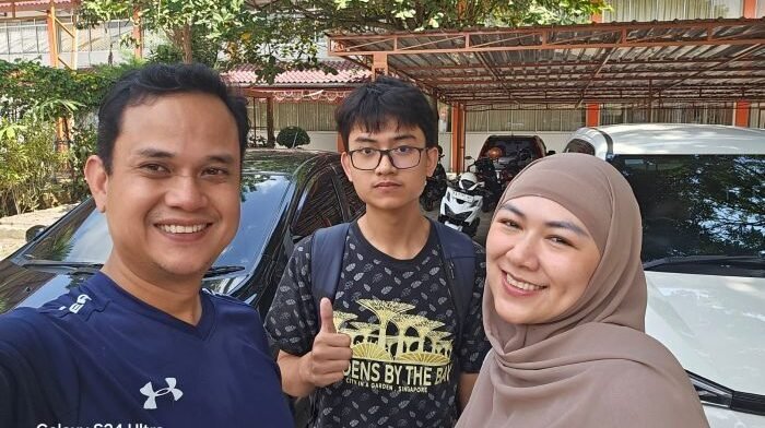 Billy Adnan Khalifah Peraih medali emas OSN 2025 untuk kategori Kebumian, Anak Pasangan Hendi Rofiansyah dan Risa Norenda. Foto: BorneoFlash/Ist