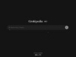 Tampilan Grokipedia. Foto: grokipedia.com