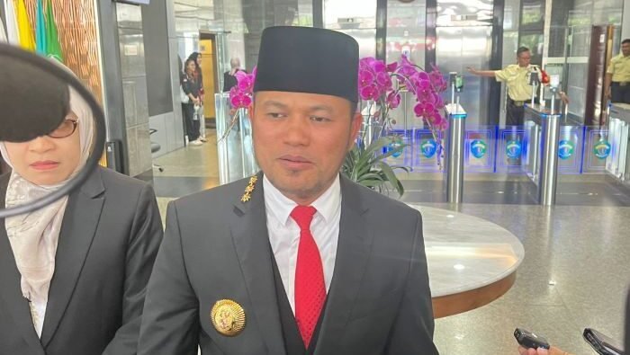 Gubernur Kalimantan Timur, Rudy Mas’ud. Foto: BorneoFlash/Nur Ainunnisa
