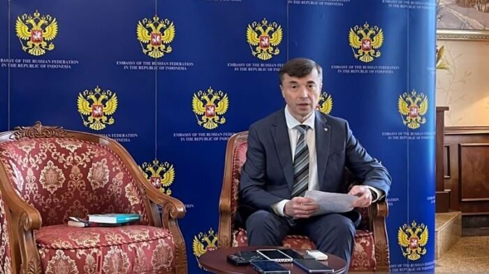 Sergei Tolchenov, Duta Besar Federasi Rusia untuk Indonesia. Foto: ANTARA/Nabil Ihsan Sergei Tolchenov, Duta Besar Federasi Rusia untuk Indonesia. Foto: ANTARA/Nabil Ihsan