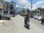 Jalan Niaga Utara, Citra Niaga Samarinda, yang akan diberlakukan sistem satu arah mulai 8 Oktober 2025. Foto: BorneoFlash/Nur Ainunnisa