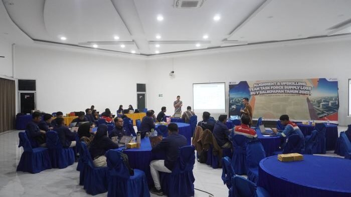 KPI Unit Balikpapan mengadakan kegiatan Alignment & Upskilling Team Task Force Supply Loss 2025, pada 15–16 Oktober 2025 di Main Hall Banua Patra, Balikpapan. Foto: BorneoFlash/Ist