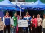 KPI Unit Balikpapan menyalurkan berbagai bantuan bagi warga terdampak kebakaran di Kelurahan Baru Ilir, Kecamatan Balikpapan Barat, pada Selasa (28/10/2025). Foto: HO/KPI Unit Balikpapan