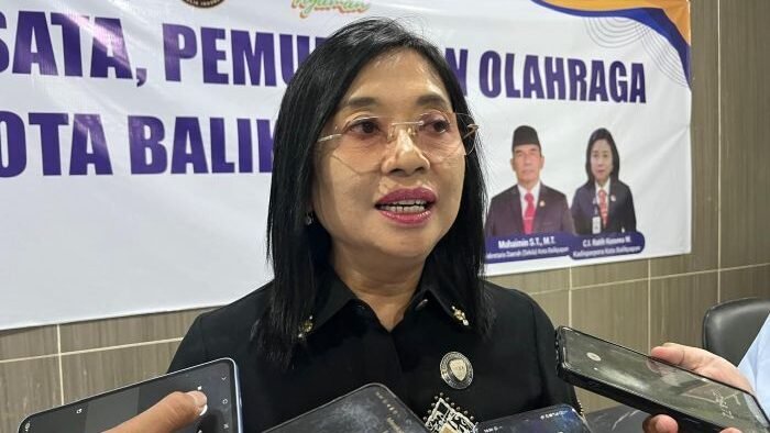 Kepala Disparpora Kota Balikpapan, C.I Ratih Kusuma. Foto: BorneoFlash/Ardian