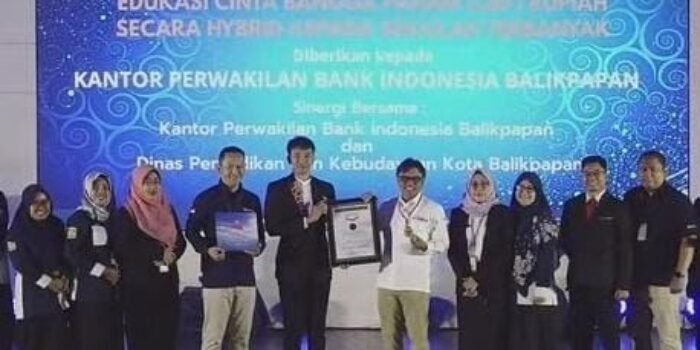 Sinergi Bank Indonesia dan Disdikbud Balikpapan Cetak Rekor MURI Lewat Literasi Rupiah di Dunia Pendidikan