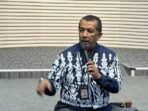 Kepala Satuan Tugas Koordinasi dan Supervisi Komisi Pemberantasan Korupsi Wilayah V Dian Patria berdiskusi dengan media di Gedung Merah Putih KPK, Jakarta, Selasa (21/10/2025). FOTO : ANTARA/Rio Feisal