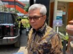 Ketua Komisi Pemberantasan Korupsi Setyo Budiyanto memberikan keterangan di Kantor Kementerian Hukum, Jakarta, Senin (6/10/2025). FOTO : ANTARA/Fath Putra Mulya/am.