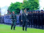 Kodam VI/Mulawarman menggelar Upacara Peringatan HUT ke-80 TNI, bertempat di Lapangan Upacara Makodam VI/Mlw, Jalan Jenderal Sudirman, Balikpapan, pada Minggu (05/10/2025). Foto: HO/Pendam VI/Mlw