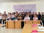 Laporan Akhir Kajian Tarif Feri Penyeberangan Tahun Anggaran 2025 Dishub Kabupaten Mahulu menggelar presentasi Laporan Akhir Kajian Tarif Penyeberangan, yang digelar di Cafetaria Kantor Bupati Mahulu, pada Kamis (09/10/2025). Foto: HO/Prokopim Pemkab Mahulu