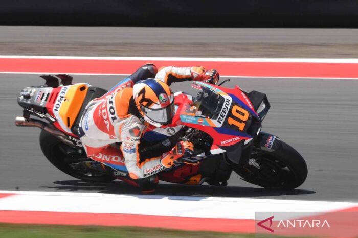 Luca Marini Buka MotoGP Mandalika dengan Torehan Waktu Tercepat di FP1