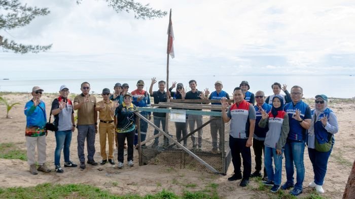 Manajemen PHI melakukan kunjungan ke lokasi pelaksanaan program tanggung jawab sosial dan lingkungan (CSR) di wilayah operasi Perusahaan di Kalimantan Utara pada 14 – 19  September 2025. Foto: HO/PHI