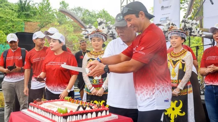 Momentum Swissôtel Nusantara Anniversary Run 2025 menandai bahwa denyut kehidupan di IKN kian nyata. Foto: HO/Humas Otorita IKN