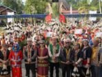 Pagelaran Hudoq Pekayang 2025 di Kampung Liu Mulang Pagelaran Hudoq Pekayang 2025 di Kampung Liu Mulang, Kecamatan Long Pahangai, Kabupaten Mahulu, pada Senin (20/10/2025). Foto: HO/Prokopim Mahulu