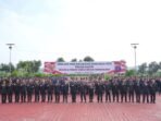 Polda Kaltim Gelar Upacara Peringatan Hari Kesaktian Pancasila yang berlangsung di Lapangan Mapolda Kaltim pada Rabu pagi (01/10/2025). Foto: HO/Humas Polda Kaltim