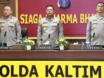 Polda Kaltim menggelar Taklimat Awal Audit Kinerja Polda Kaltim Tahap II TA.2025 yang dilakukan oleh Tim Inspektorat Pengawasan Daerah Polda Kaltim, pada Senin (13/10/2025). Foto: HO/Humas Polda Kaltim