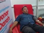 Polresta Balikpapan gelar donor darah dalam rangka HUT ke 74 Humas Polri Polresta Balikpapan gelar donor darah dalam rangka HUT ke 74 Humas Polri, di Kantor Palang Merah Indonesia (PMI) Kota Balikpapan, pada Rabu (22/10/2025). Foto: BorneoFlash/Niken Sulastri