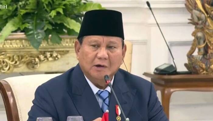 Tangkapan layar - Presiden Prabowo Subianto memberikan sambutan dalam pertemuan bilateral dengan Presiden Brazil Luiz Inácio Lula da Silva di Istana Merdeka, Jakarta, Kamis (23/10/2025). FOTO : ANTARA/Fathur Rochman. Tangkapan layar - Presiden Prabowo Subianto memberikan sambutan dalam pertemuan bilateral dengan Presiden Brazil Luiz Inácio Lula da Silva di Istana Merdeka, Jakarta, Kamis (23/10/2025). FOTO : ANTARA/Fathur Rochman.