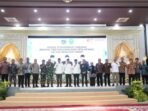 Pangdam VI/Mulawarman, Mayjen TNI Rudy Rachmat Nugraha, S.I.P., M.Sc., menghadiri Rakor Gugus Tugas Reforma Agraria dan Penataan Ruang se-Kaltim yang digelar di Odah Etam, Kompleks Kantor Gubernur, Pada Jumat (24/10/2025). Foto: HO/Pendam VI/Mlw
