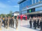 Upacara Hari Kesaktian Pancasila di Halaman Kantor Gubernur Kaltim, pada Rabu (1/10/2025). Foto: BorneoFlash/Nur Ainunnisa