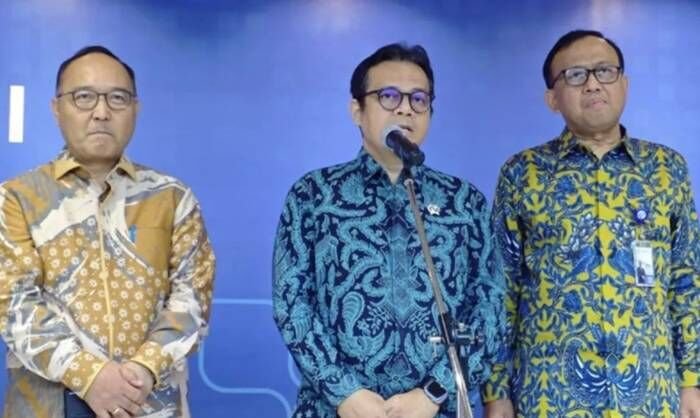 Wakil Menteri Komunikasi dan Digital (Wamenkomdigi) Nezar Patria menyampaikan keterangannya dalam konferensi pers Forum Talenta Digital Komdigi "Sinergi Data Pelatihan untuk Penguatan Talenta Digital Indonesia di Kantor Kemkomdigi, Jakarta Pusat pada Jumat (17/10/2025). FOTO : ANTARA/Farhan Arda Nugraha