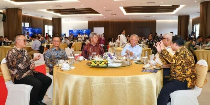 Kegiatan Mahakam Investment Forum (MIF) 2025 yang diselenggarakan oleh Bank Indonesia Kalimantan Timur yang berlangsung di Multifunction Hall Kemenko 3, Kawasan Inti Pusat Pemerintahan (KIPP) Nusantara (10/10/2025). Foto: HO/Humas Otorita IKN