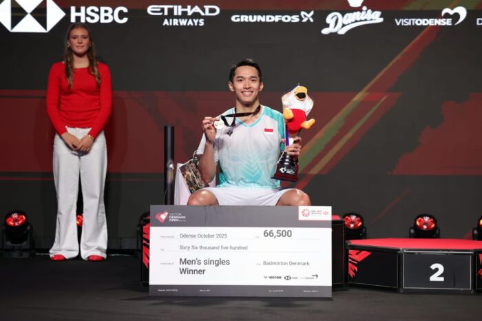 Menpora Apresiasi Kegigihan Jonatan Christie Sebagai Teladan bagi Atlet Indonesia