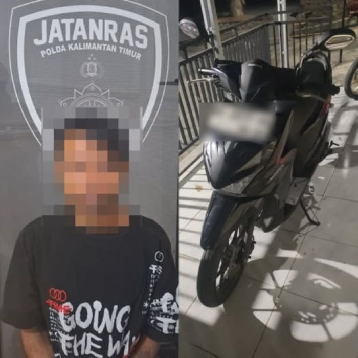 Baru Sebulan Bebas dari Rutan Balikpapan, Jatanras Polda Kaltim Kembali Tangkap Residivis Curanmor
