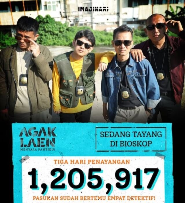 Pecah Rekor, Agak Laen 2 dalam 3 Hari Lebih dari 1 Juta Penonton