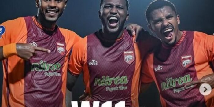 Pesut Etam meraih kemenangan ke-11 beruntun usai menundukkan Madura United 1-0 di Super League 2025/2026 di Stadion Segiri Samarinda, pada Sabtu malam (22/11/2025). Foto: HO/IG borneofc.id