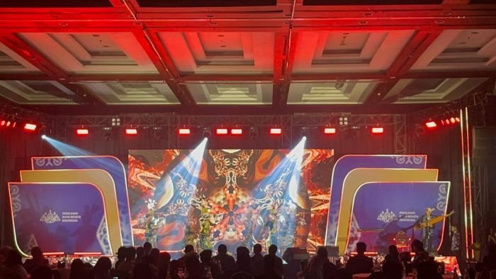Gala Dinner Pemilihan Duta Wisata Indonesia (PDWI) 2025 yang digelar di Novotel Hotel Balikpapan, pada Rabu malam (5/11/2025). Foto: BorneoFlash/Ardian