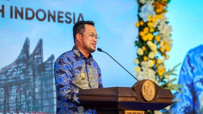 Gubernur Kalimantan Timur, Rudy Mas’ud, resmi menjabat sebagai Ketua APPSI Masa Bakti 2025–2029. Foto: HO/Humas Otorita IKN