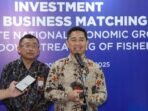 Plt Dirjen Penguatan Daya Siang Produk Kelautan dan Perikanan (PDSPKP) KKP Machmud dalam Investment and Business Matching, yang menjadi rangkaian peringatan Hari Ikan Nasional (Harkannas). FOTO: ANTARA/HO-Humas KKP Plt Dirjen Penguatan Daya Siang Produk Kelautan dan Perikanan (PDSPKP) KKP Machmud dalam Investment and Business Matching, yang menjadi rangkaian peringatan Hari Ikan Nasional (Harkannas). FOTO: ANTARA/HO-Humas KKP