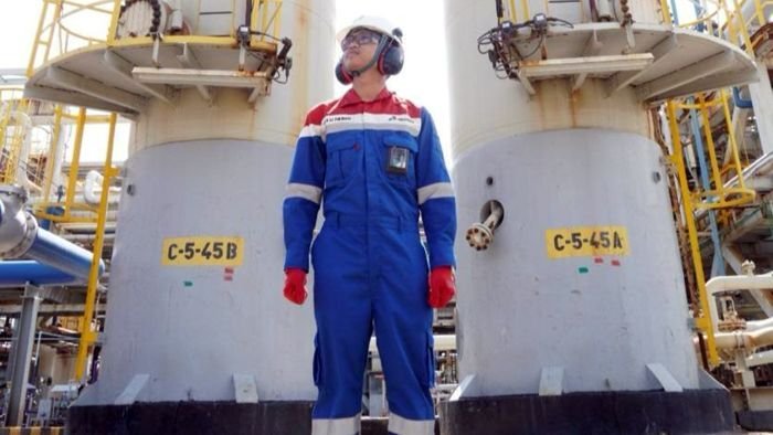 KPI Unit Balikpapan sukses melakukan pemasangan Clamp Underwater pada pipa bawah laut (Subsea Pipeline) berdiameter 20 inci yang melintas di kawasan perairan Teluk Balikpapan. Foto: HO/KPI Unit Balikpapan