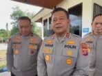 Kapolda Kaltim Irjen Pol Endar Priantoro saat diwawancarai awak media usai meresmikan Gedung Satuan Pelayanan Pemenuhan Gizi (SPPG) di kompleks perkantoran Pemkab Barong Tongkok, pada Selasa (4/11/2025). Foto: BorneoFlash/Ist