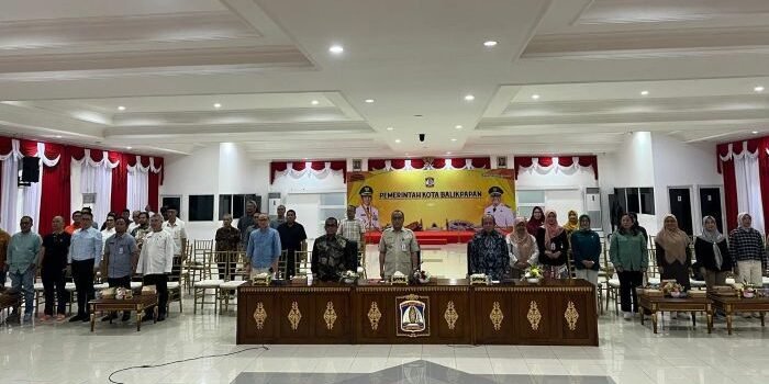 Kegiatan sosialisasi manajemen talenta bagi seluruh kepala daerah di lingkungan Pemkot Balikpapan, di Auditorium Balai Kota Balikpapan, pada Jumat (14/11/2025). Foto: BorneoFlash/Ardian