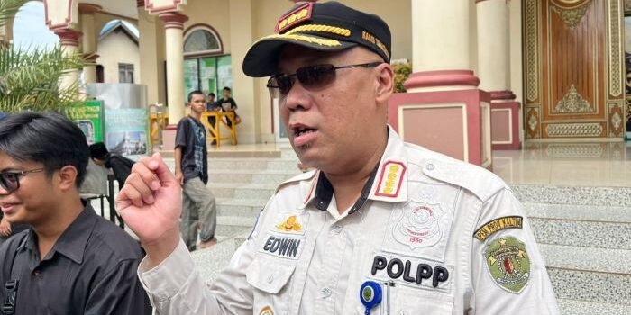 Kepala Bidang Ketentraman, Ketertiban Umum, dan Perlindungan Masyarakat (Trantibum) Satpol PP Kaltim, Edwin Noviansyah Rachim. Foto: BorneoFlash/NurAinunnisa