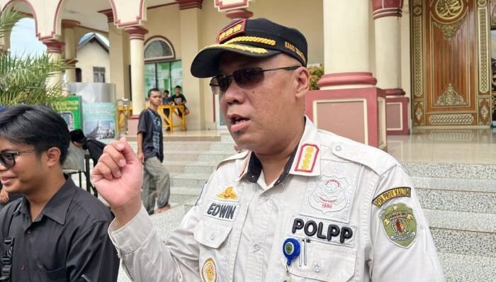 Kepala Bidang Ketentraman, Ketertiban Umum, dan Perlindungan Masyarakat (Trantibum) Satpol PP Kaltim, Edwin Noviansyah Rachim. Foto: BorneoFlash/NurAinunnisa