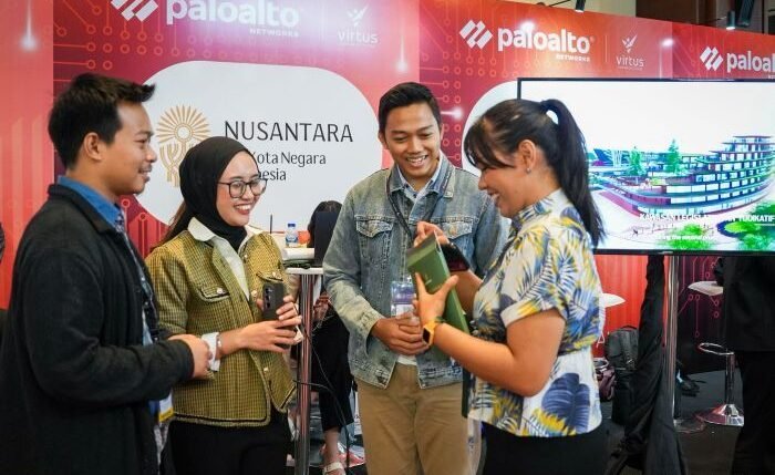 Konferensi dan pameran keamanan siber terbesar di Indonesia, National Cybersecurity Connect (NCSC) 2025 digelar di Hotel Bidakara Jakarta, pada 29–30 Oktober 2025. Foto: HO/Humas Otorita IKN