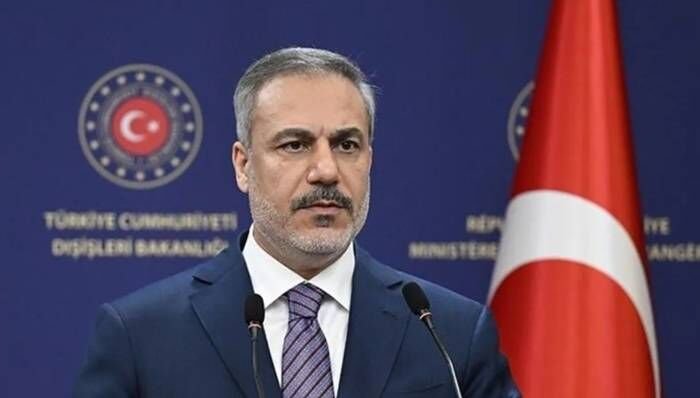 Arsip foto - Menteri Luar Negeri Turki Hakan Fidan. FOTO : ANTARA/Anadolu/py/pri.