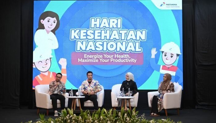 PHI memperingati Hari Kesehatan Nasional (HKN) 2025 dengan menghadirkan sebuah Talk Show yang membahas pentingnya kesehatan fisik dan mental pekerja dalam mendukung produktivitas dan kinerja unggul, Acara berlangsung di Graha Elnusa, Jakarta, pada 12 November 2025. Foto: HO/PHI