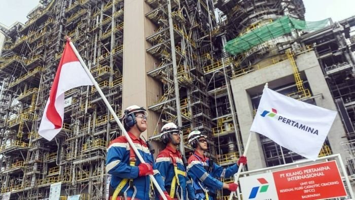 PT Pertamina resmi memulai pengoperasian awal Unit Residual Fluid Catalytic Cracking (RFCC) Complex di Kilang Balikpapan, sebagai bagian dari proyek besar Refinery Development Master Plan (RDMP) Balikpapan bertepatan dengan peringatan Hari Pahlawan, pada Senin (10/11/2025). Foto: HO/ PT Pertamina