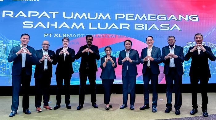 PT XLSMART Telecom Sejahtera Tbk (“XLSMART”) menyelenggarakan Rapat Umum Pemegang Saham Luar Biasa-RUPSLB (Rapat) 2025, pada Jum’at (21/11/2025). Foto: HO/XLSMART