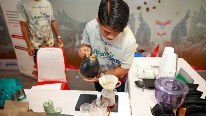 Pekan Seni dan Olahraga Nusantara (Pesona) 2025 ditutup dengan rangkaian kegiatan LiberiQRIS yang diselenggarakan mulai dari 14 hingga 15 November 2025 di Kemenko 3, KIPP Nusantara, Jumat (14/11/2025). Foto: HO/Humas Otorita IKN